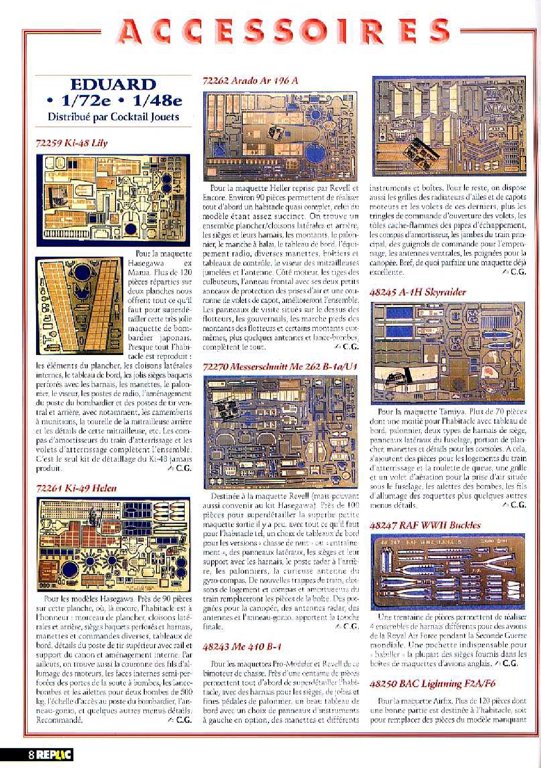 Replic 084 - Arsenal VG33, P-47D Thunderbolt, Fiat GR-32